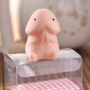 Squishy Ding Ding Toy Dingding Squeeze Weeny Soft Rising Squishies Funny  Gift