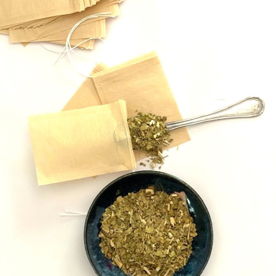 Fillable Tea Bags empty Tea Filters for Loose Leaf 15 Bags Etsy