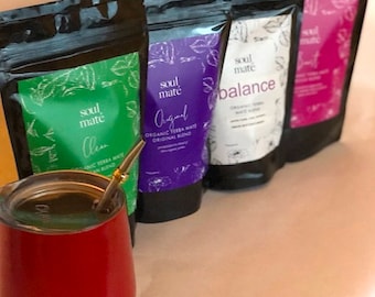 Kit de Yerba Mate/ Canasta de Regalo de Yerba/ Suministro para 3 Meses de Yerba Mate/