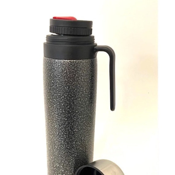 Thermos for Yerba Mate Thermos With Pour Spout Black Thermos 