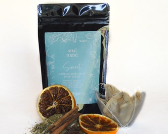 Thé yerba maté sucré biologique | Mélange épicé de cannelle