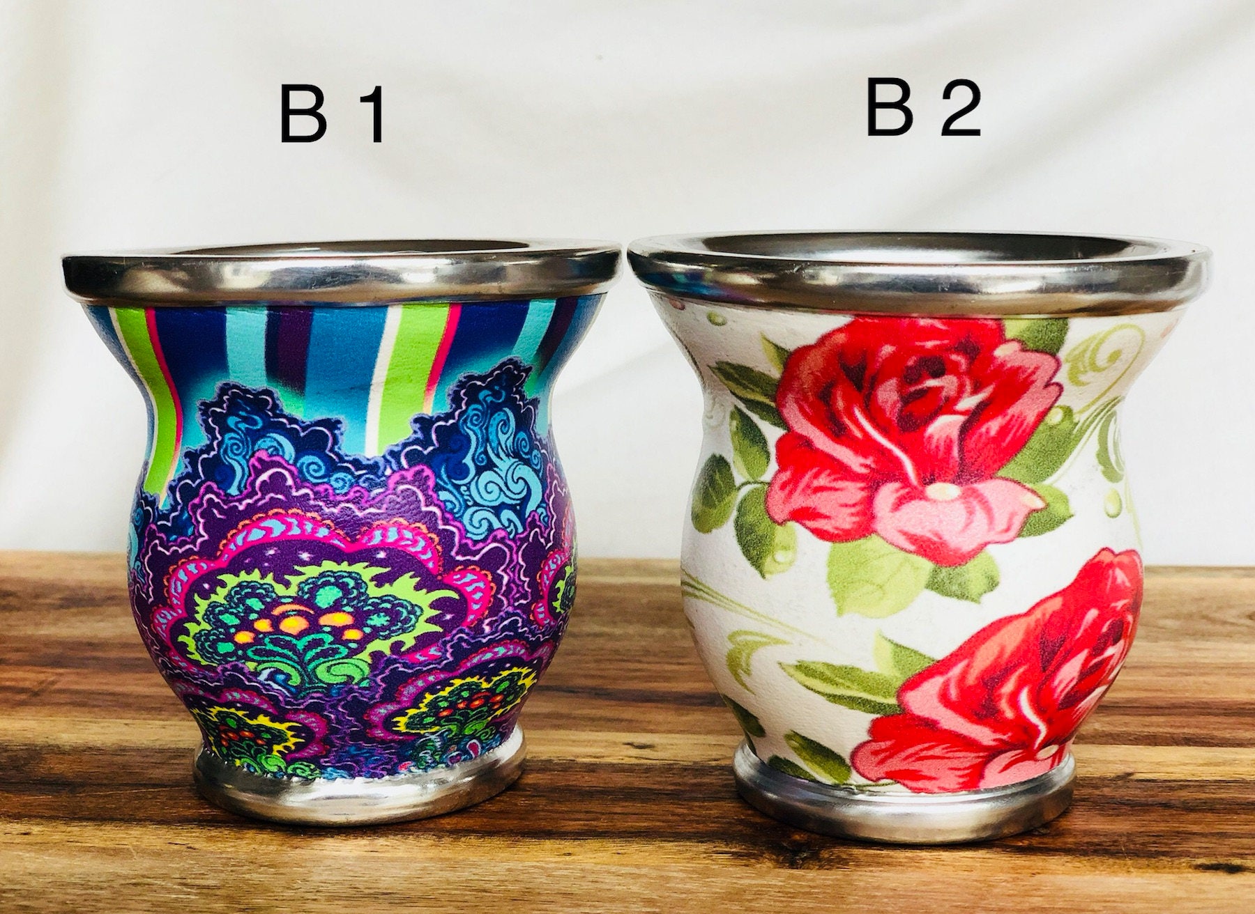 Yerba Mate Cup Glass Yerba Mate Gourd Yerba Tea Glass Cup Etsy