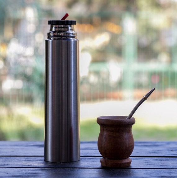 Portable 2 in 1 Yerba Mate Thermos Water Bottle with Straw Matermo Bombilla  Thermos - China Yerba Mate Thermos and Water Bottle with Straw price