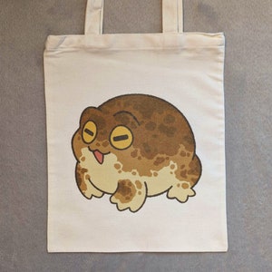 Desert Rain Frog Tote Bag