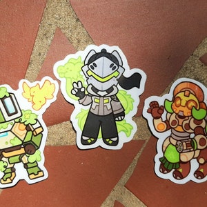 VINYL Overwatch Stickers