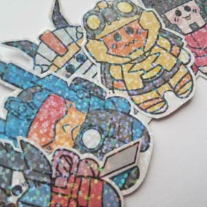 NIET-VINYL -IDW Aaseters Stickers