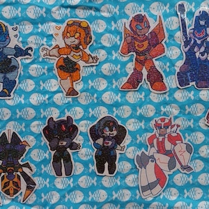 NON-VINYL -Transformers Sparkle Stickers