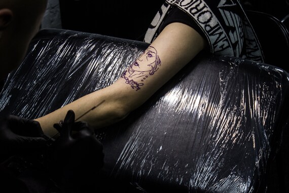Original Tattoo Arm Rest Xl Pillow Size 50x37cm From Gg Etsy Uk Original Tattoo Arm Rest Xl Pillow Size 50x37cm From Gg Etsy Uk