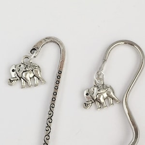 Elephant bookmark gift, elephant lover, wildlife bookmark, endangered animal bookmark, friendship bookmark, nature bookmark