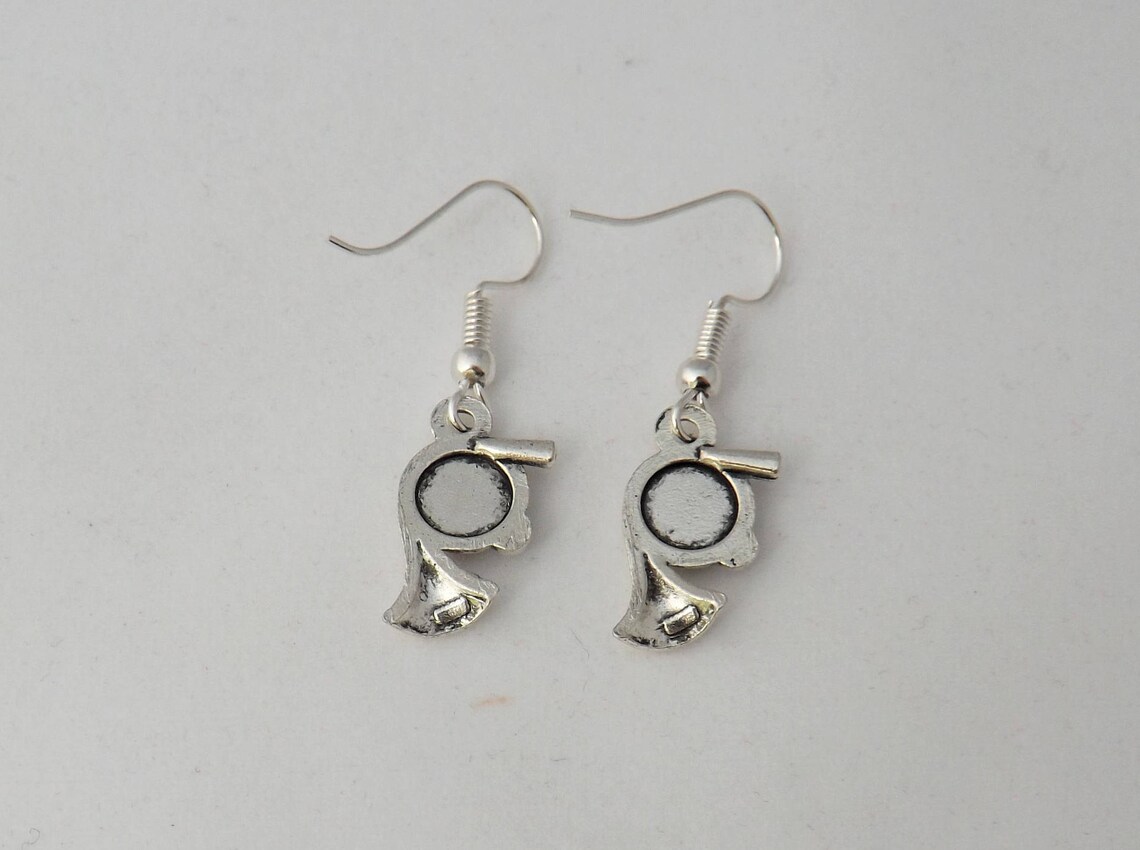 French Horn Earrings Musical Instrument Earrings Gift for Etsy