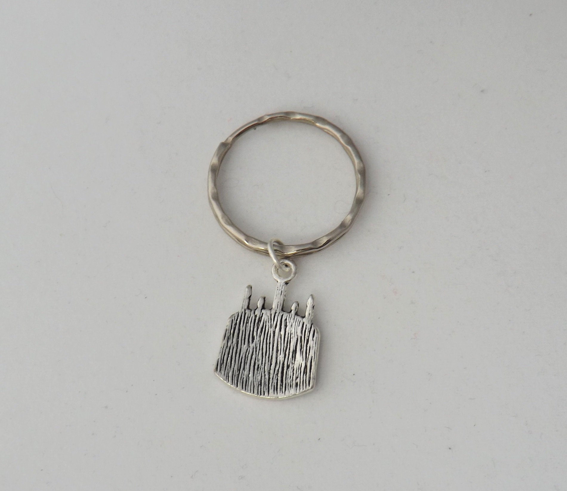 Birthday celebration keyring birthday cake keyring happy Etsy