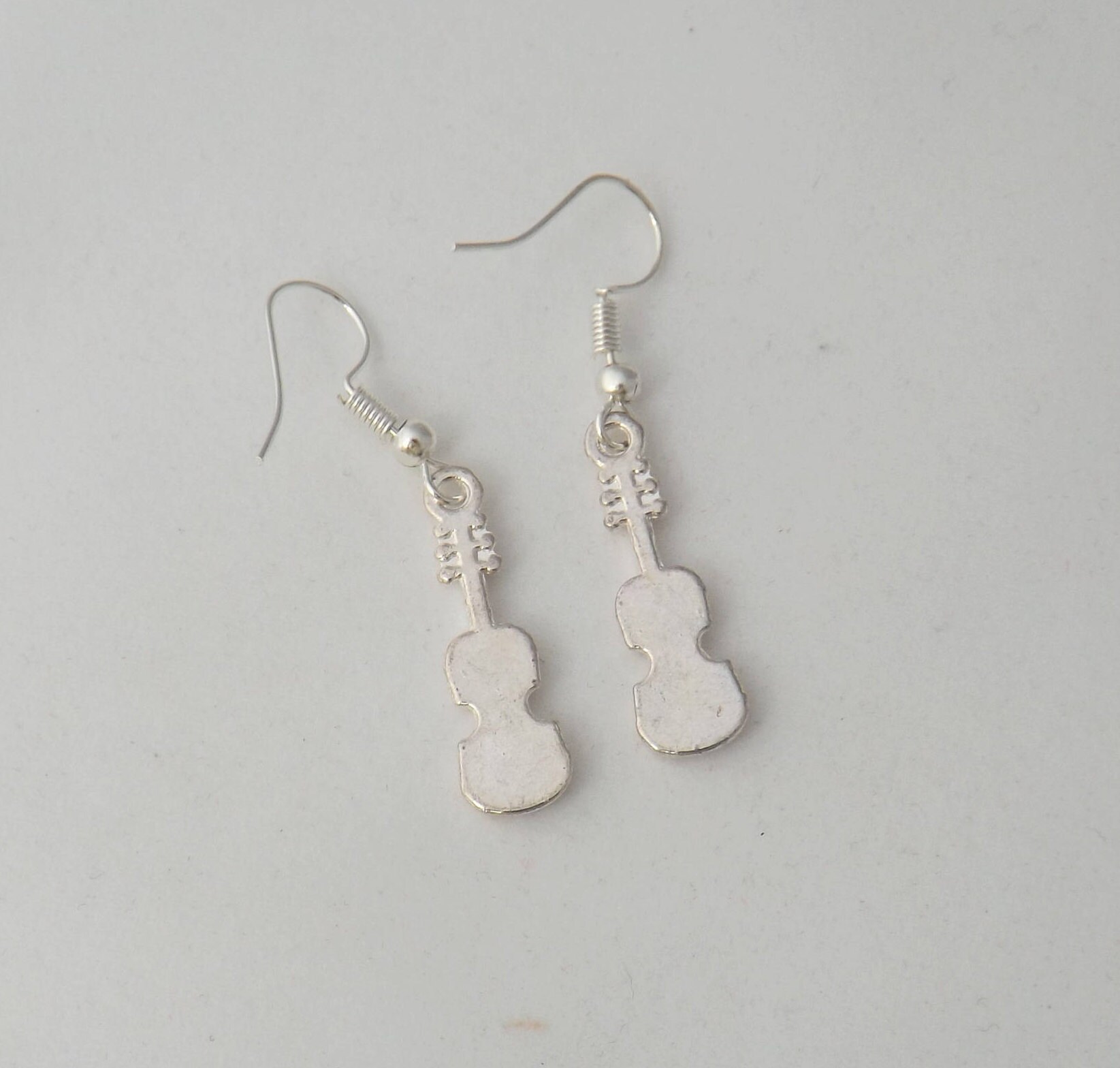 Violin and Cello Earrings Musical Instrument Earring Gift Etsy
