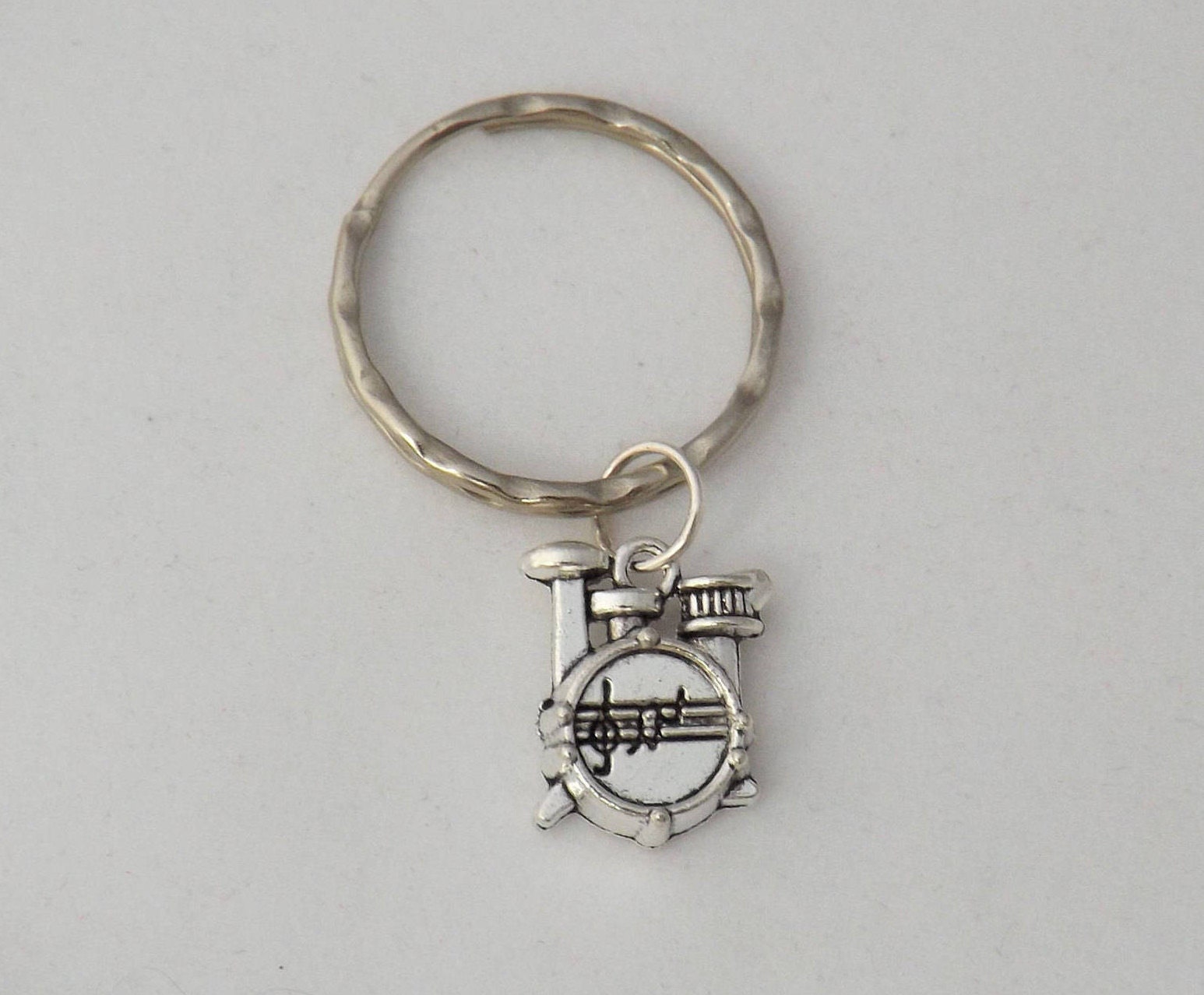 Drum Set Musical Instrument Keyring Music Lover Gift Music | Etsy