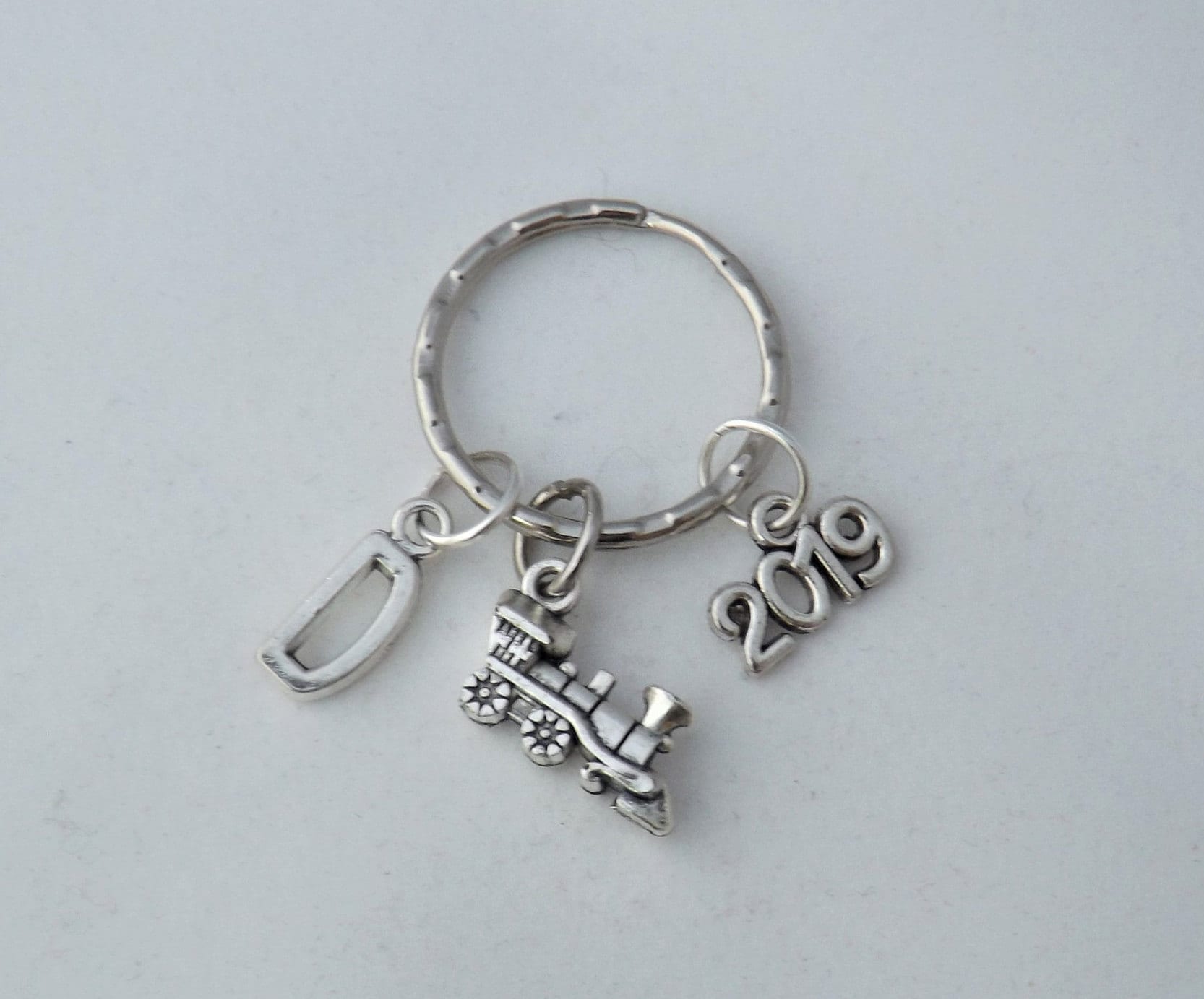 Steam Train Keyring, Train Keychain, Locomotive Keyring, Trainspotter ...