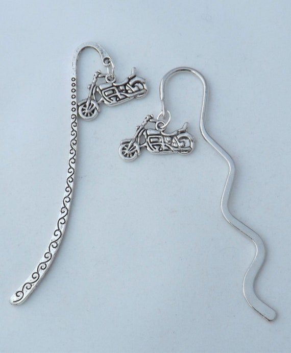 Motorbike bookmark gift, biker gift, bike bookmark gift, motorbike lover gift, hobby or retirement gift, bike gift for him or her