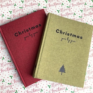 Christmas Memory Book: Annual Photo Album, Baby&#39;s First Christmas