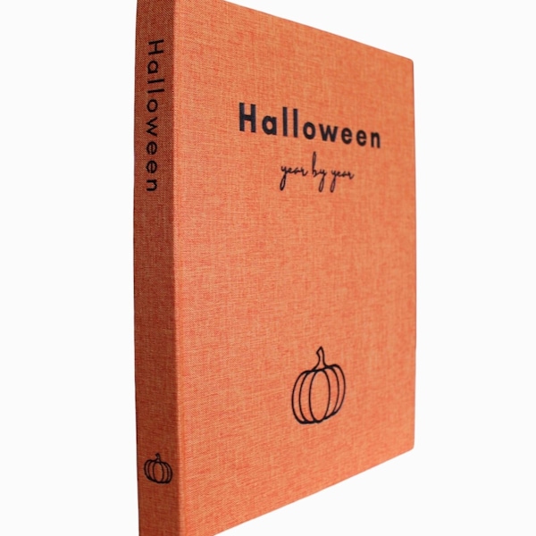 Halloween Photo Album: Keepsake, Costume Memory Book, Baby Book, Journal