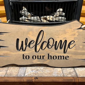 Welcome Sign Cut File