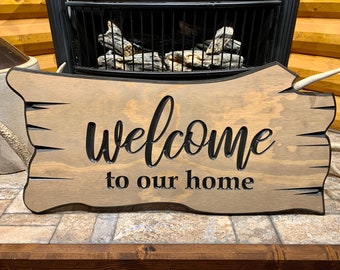 Welcome Sign Cut File