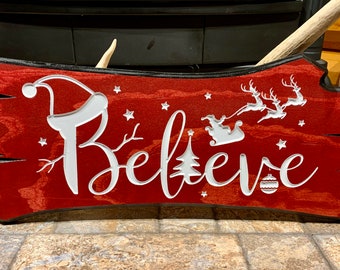 Believe Log CNC Cut File