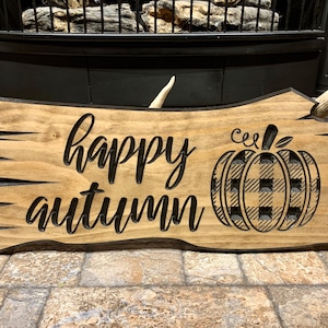 Happy Autumn Cut File