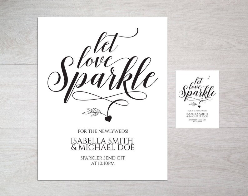 Sparkler Send Off Sign Instant Download Printable Sparkler Send Off Sign Sparkler Send Off Sign Sparkler Send Off Wedding Sign MSW34