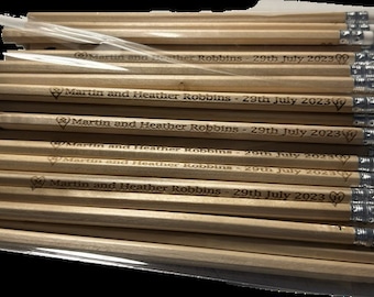 Pensiliau personol Cymraeg ,Welsh language personalised pencils