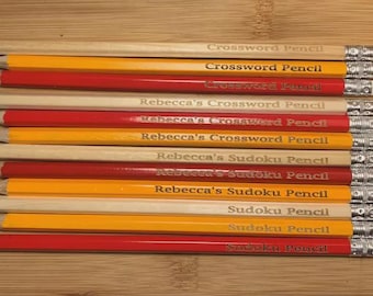 Personalised HB pencils