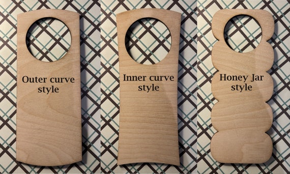 Door handle knob signs hanger engraved  man cave do not enter, personalised
