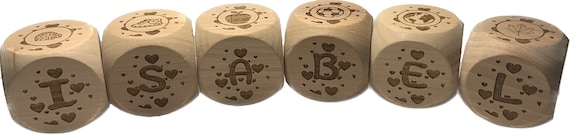 Personalised Wooden building blocks, name, Alphabet, numbers. Name sakes, child's room display