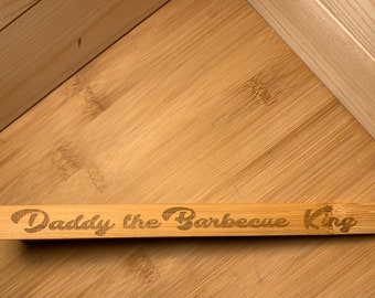 Personalised bamboo tongs kitchen toast toaster salad serving utensils business