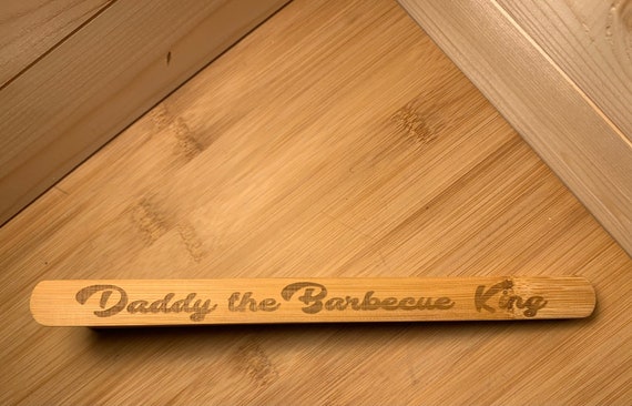 Personalised bamboo tongs kitchen toast toaster salad serving utensils business