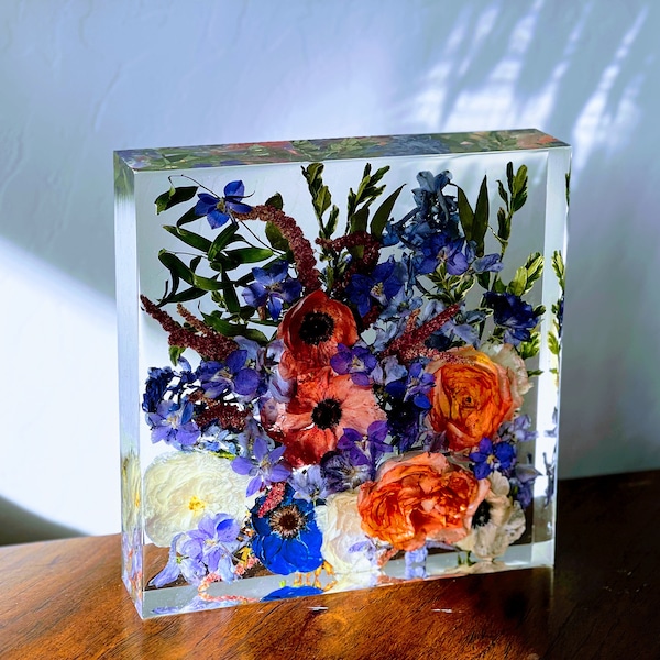 Resin Flower Preservation Etsy