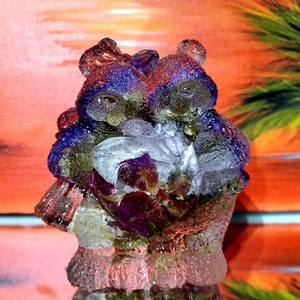 Preserved Wedding Flower Resin Figurine: Bridal Bouquet Keepsake