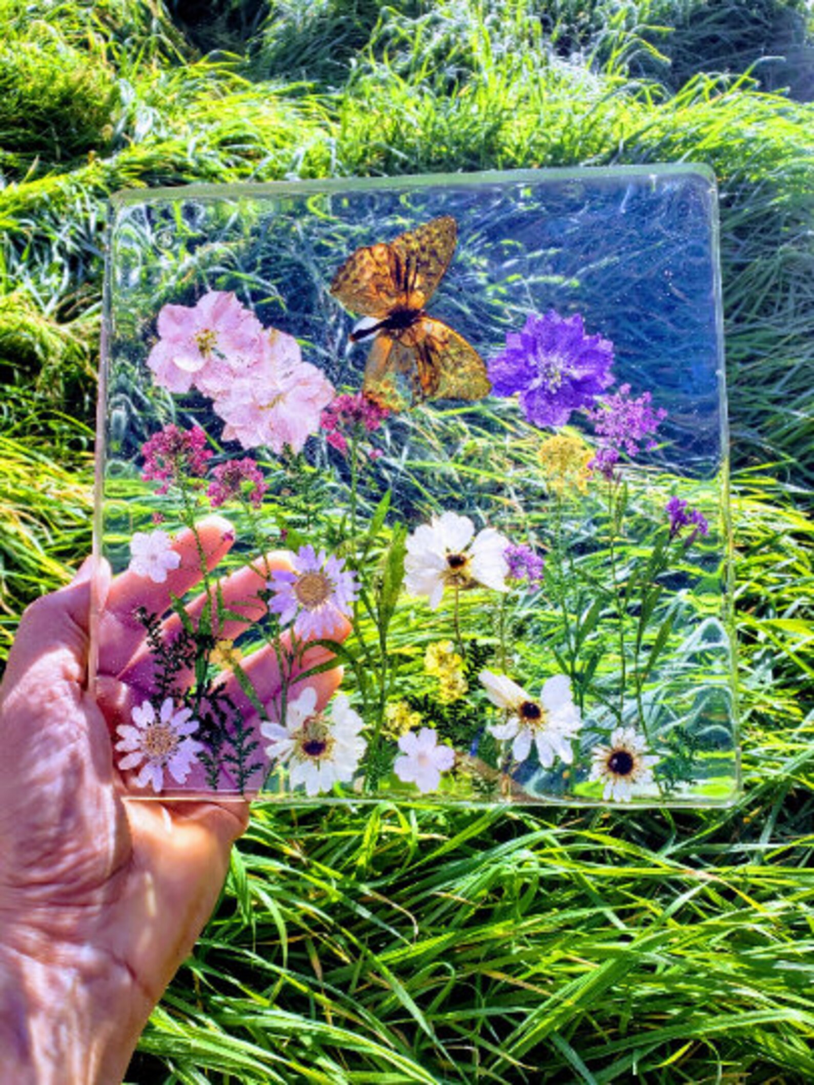 Wedding Pressed Flower Preservation Bouquet Keepsake Flower Etsy