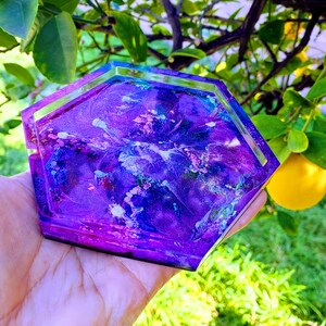 Pet Ashes Memorial Trinket Dish: Custom Resin Cremation Keepsake