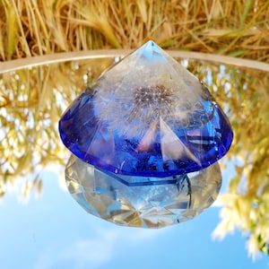 Diamant Harz Briefbeschwerer: Löwenzahn Andenken, Haus Büro Dekor