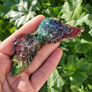 Haustier Verlust Trauer. Memorial Engel Flügel Briefbeschwerer Andenken.Erinnerungsgeschenk mit Haustier Asche. Haustier-Erinnerung. Hundekatze Asche in Resin.