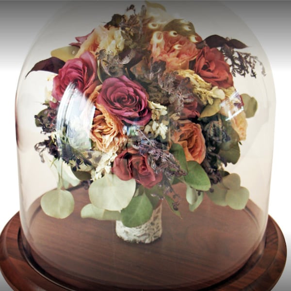 Glass Flower Bouquet Etsy
