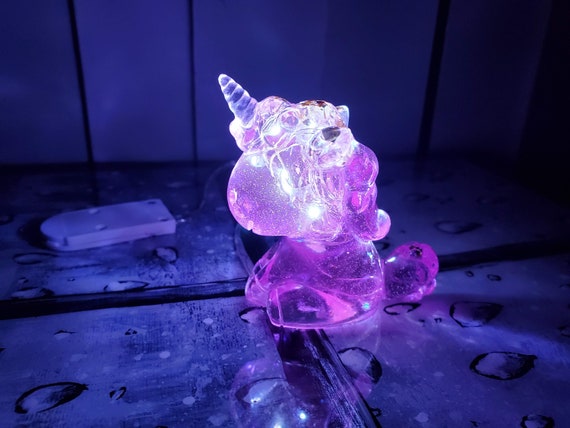 Led resin lamp deals