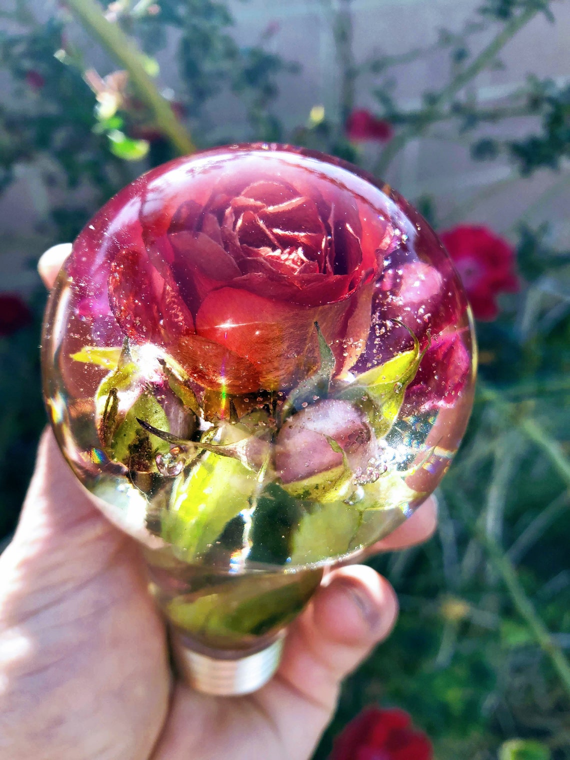 Preserving Wedding Flowers in Light Bulb Resin LED Lamp | Etsy