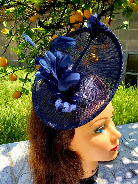 New Ladies Elegant Fascinator Feather Flower Light Fresh Design Aliceband