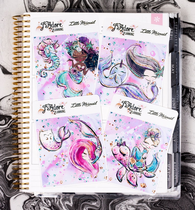 Foil Planner Sticker Kit for EC Erin Condren, Foiled Vertical Weekly ...