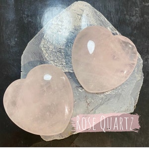 Rose Quartz Hearts