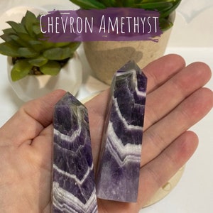 Dream/Chevron amethyst towers