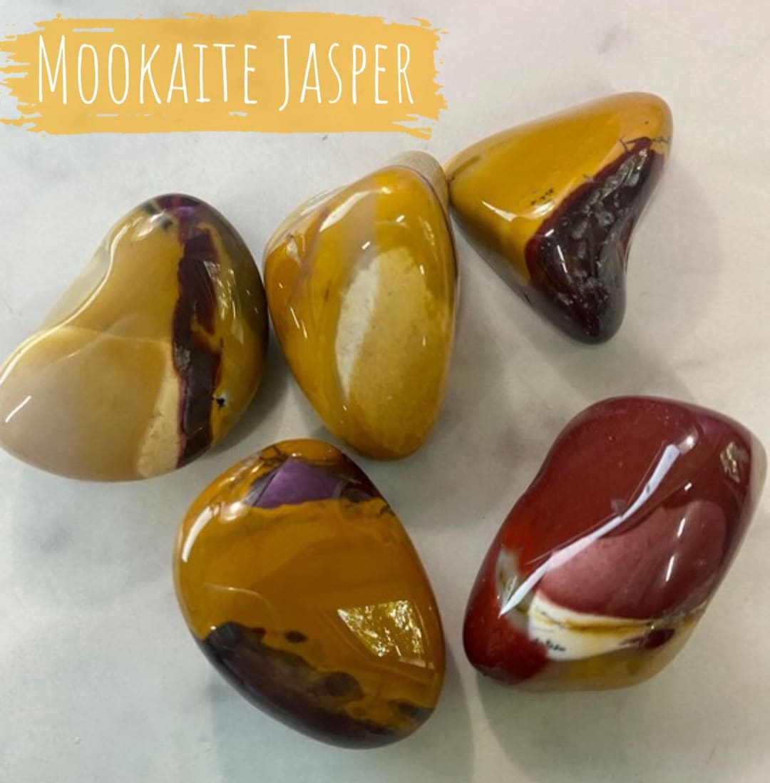 Beautiful Utah Mookaite Jasper! Beautiful High Shine Tumbled Stones ...