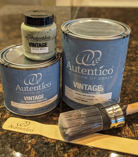 Pintura para muebles de tiza vintage Autentico, pintura a base de tiza  premium, pintura mineral, pintura decorativa para muebles, no necesita  preparación, acabado calcáreo -  México