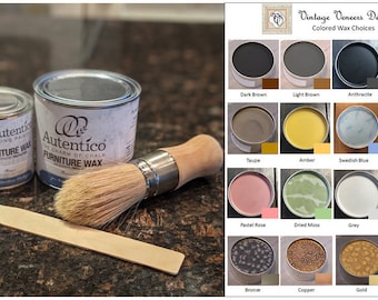 Autentico Furniture Wax, Clear Furniture Wax, Colored Furniture Wax, Metallic Furniture Wax, Highlighting Wax, Antiquing Furniture Wax