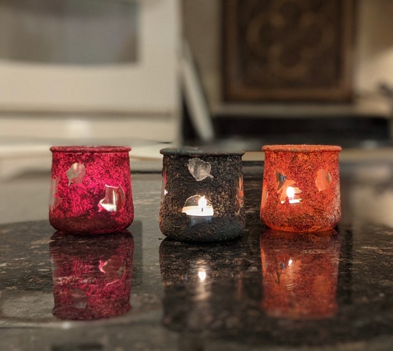 Glass Paint Tealights – DIY ambience for indoor or out