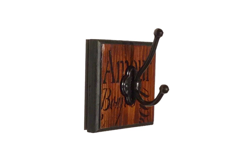 Frenchcafe Wall Mount Quatrefoil Hook Rack, Coat Hook, Clothes Hook